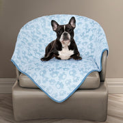 ® Premium Soft Dog Blanket Washable, 40"x32" Cat Blanket for Indoor Cats Large Medium Small Dog Puppy Essentials (Grey)