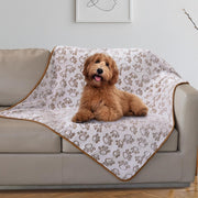 ® Premium Soft Dog Blanket Washable, 40"x32" Cat Blanket for Indoor Cats Large Medium Small Dog Puppy Essentials (Grey)